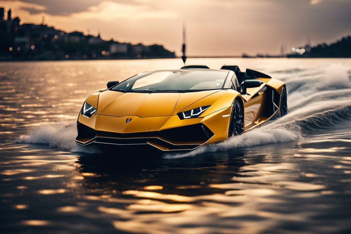 Découvrez les bateaux Lamborghini : luxe sur l'eau !