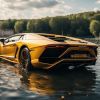 bateau lamborghini : luxe et vitesse sur l'eau